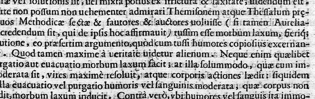 An illustration from De medicina methodica libri tredicim, 1611, leaf 389