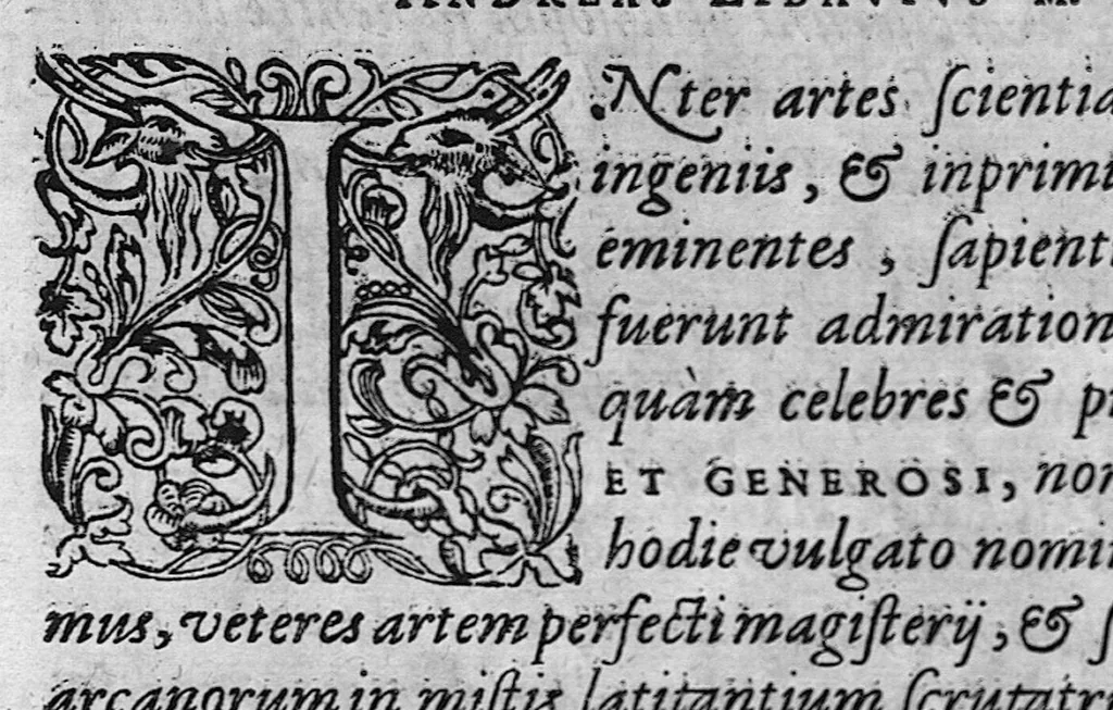An illustration from Alchymiae, 1606, leaf 2