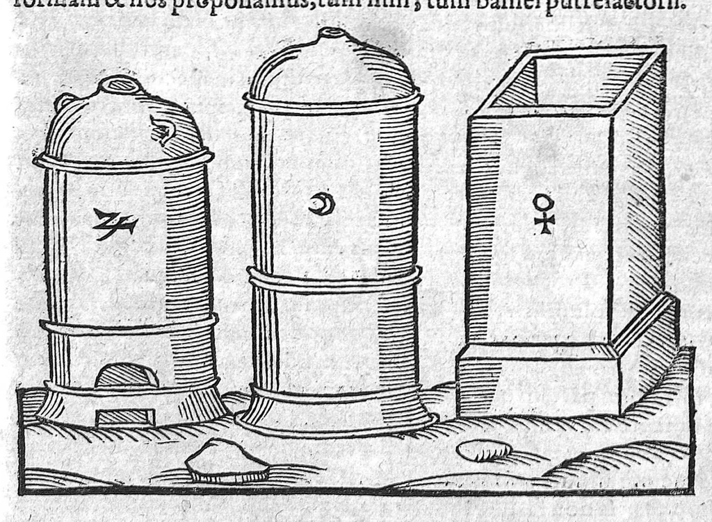 An illustration from Alchymiae, 1606, leaf 507