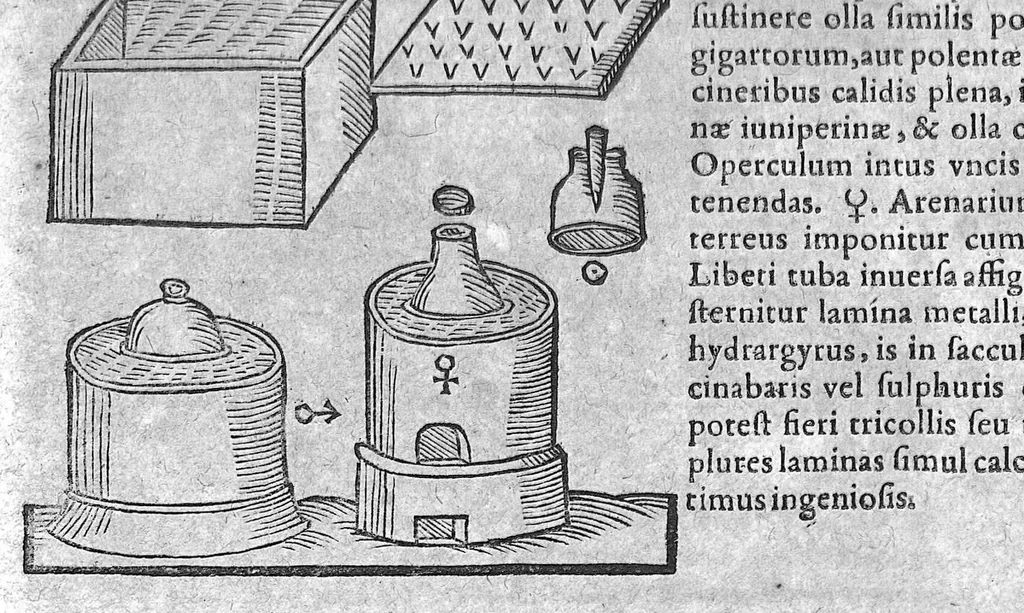 An illustration from Alchymiae, 1606, leaf 519