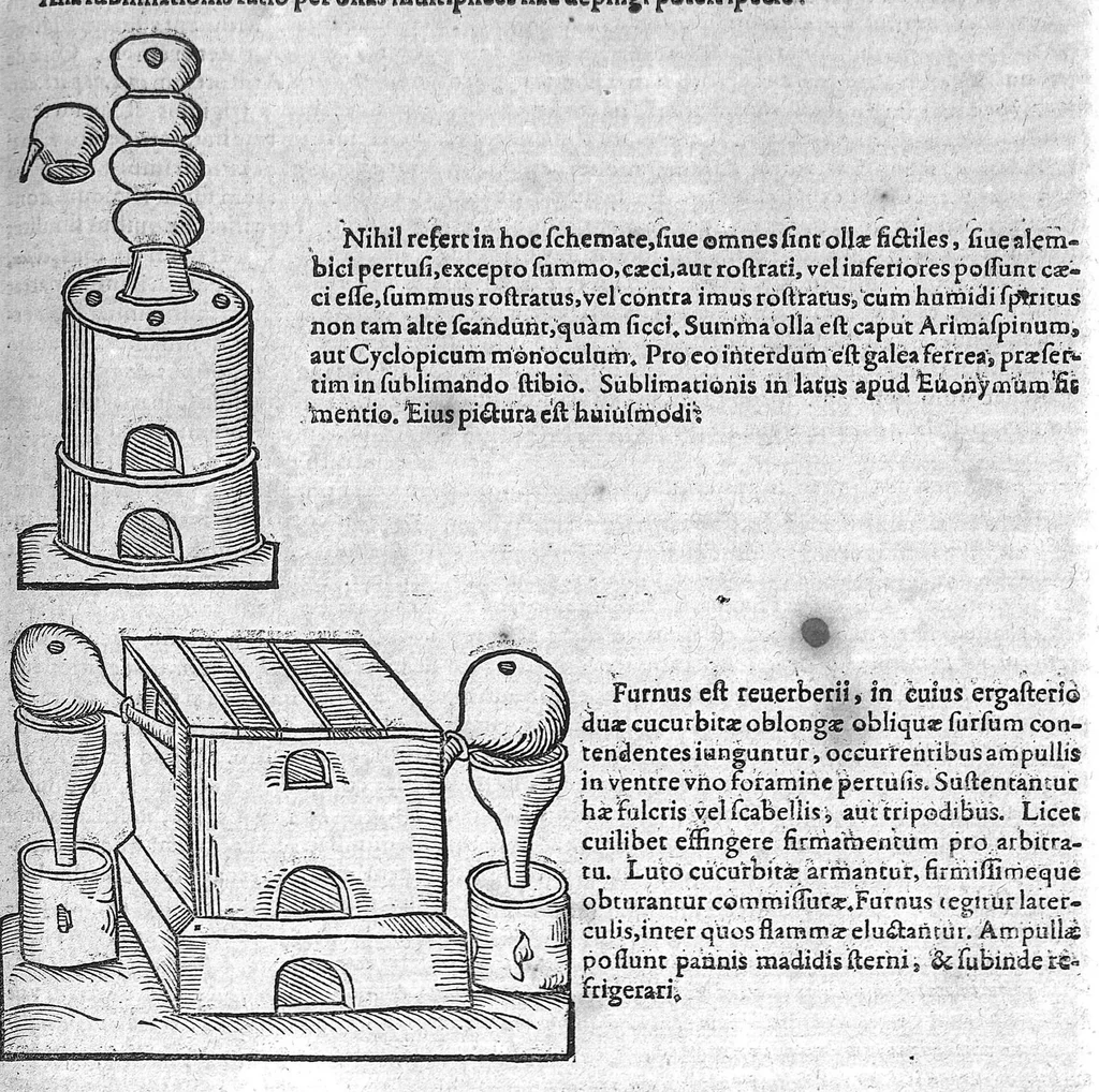 An illustration from Alchymiae, 1606, leaf 538
