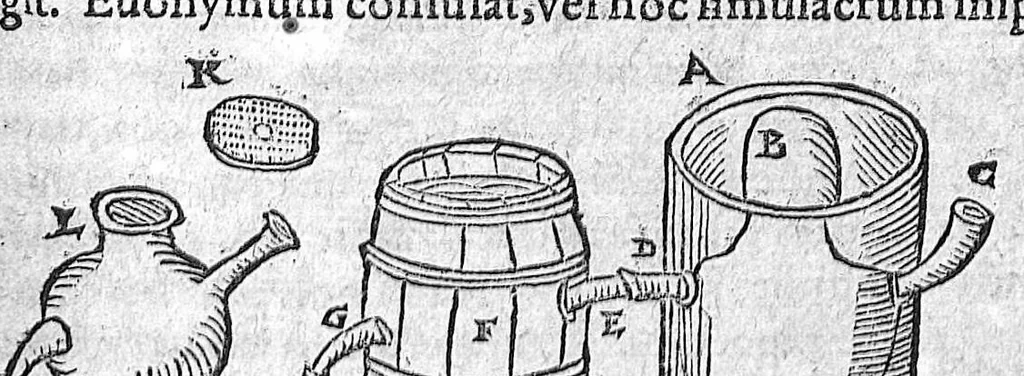 An illustration from Alchymiae, 1606, leaf 568
