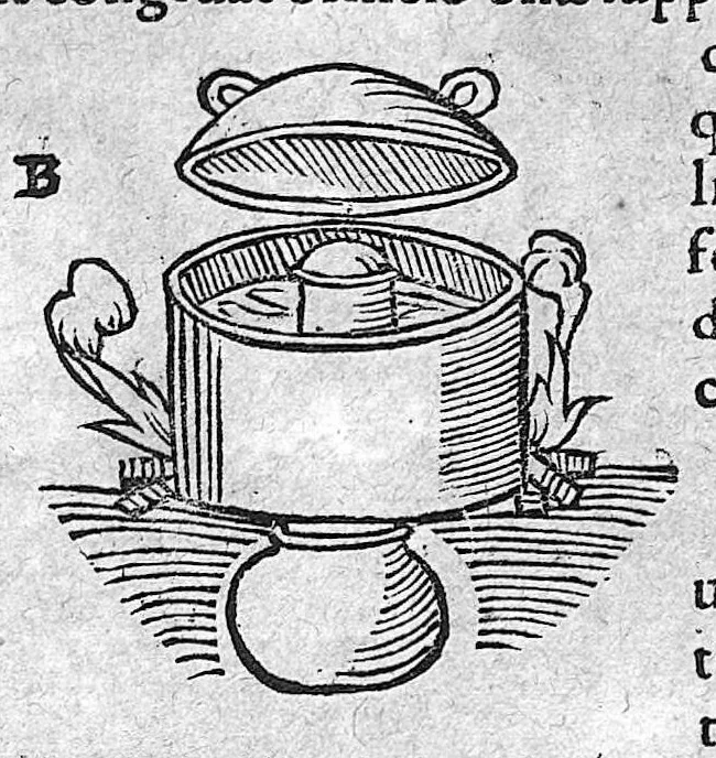 An illustration from Alchymiae, 1606, leaf 570