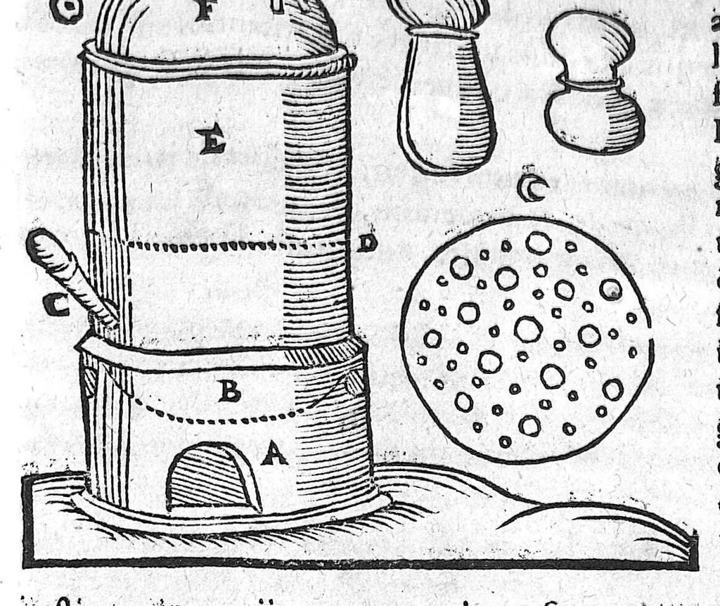 An illustration from Alchymiae, 1606, leaf 609