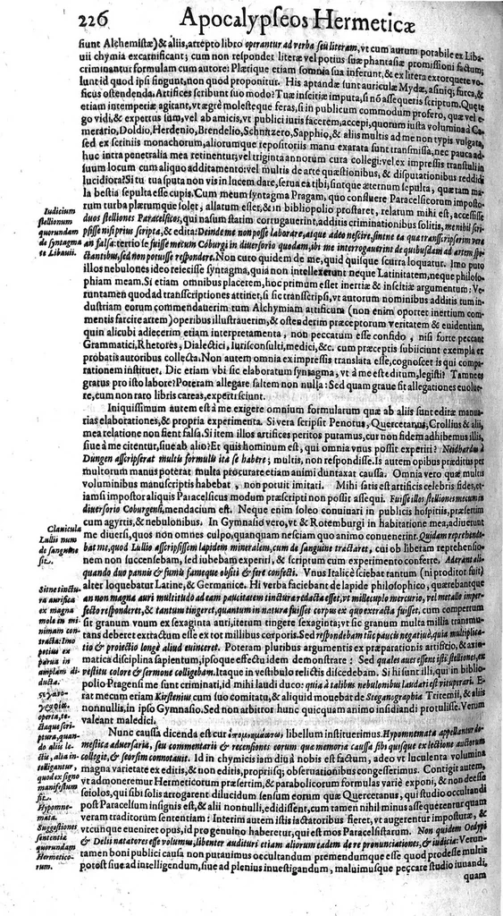 An illustration from Syntagmatis selectorum undiquaque et perspicue traditorum alchymiæ arcanorum, tomus secundus, 1613, leaf 237