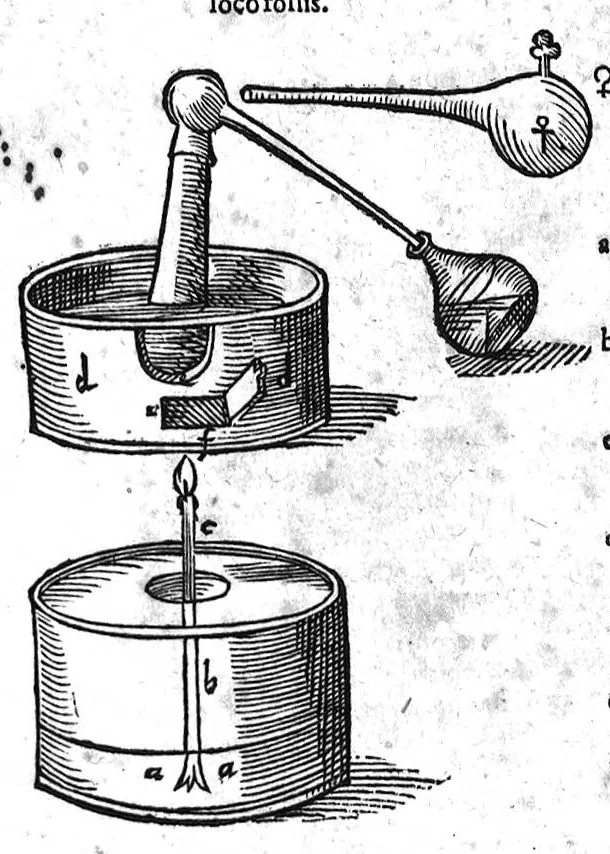 An illustration from Syntagmatis selectorum undiquaque et perspicue traditorum alchymiæ arcanorum, tomus secundus, 1613, leaf 319