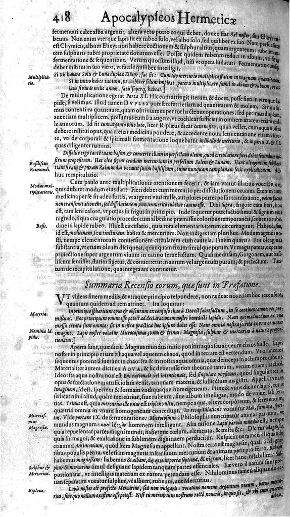 An illustration from Syntagmatis selectorum undiquaque et perspicue traditorum alchymiæ arcanorum, tomus secundus, 1613, leaf 431