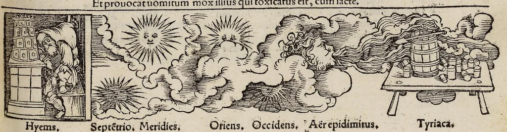 An illustration from Tacuini sanitatis, 1531, leaf 118