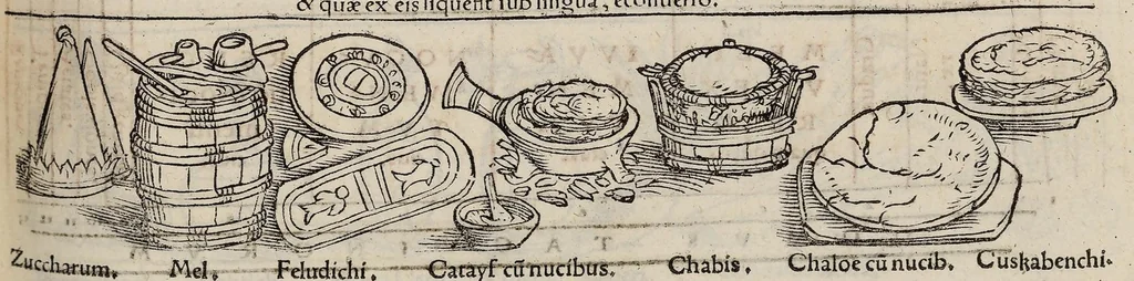 An illustration from Tacuini sanitatis, 1531, leaf 88