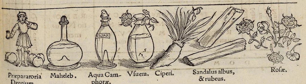 An illustration from Tacuini sanitatis, 1531, leaf 90
