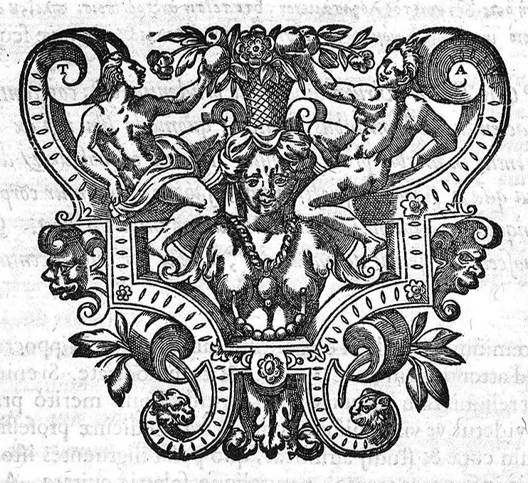 An illustration from Ioannis Varandaei, consilarii medici professorisque regii et decani facultatis medicae monspeliensis, Opera omnia., 1658, leaf 1083