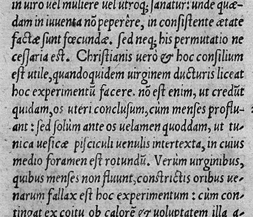 An illustration from Hieronymi Cardani ... in Septem Aphorismorum Hippocratis particulas Commentaria...eiusdem, De Venenorum differentiis, viribus, et adversus ea remediorum praesidiis : ac praesertim de Pestis generibus omnibus, praeservatione et cura, Libri III. Item, de Providentia temporum liber, 1564, leaf 295