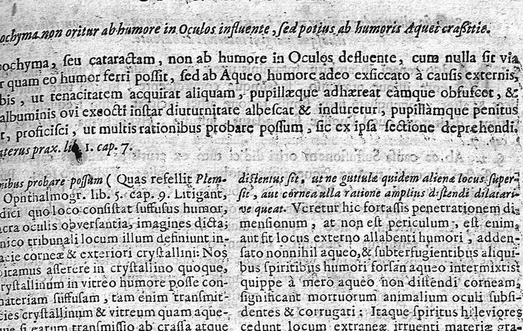 An illustration from Theophili Boneti ... Sepulchretum sive anatomia practica : ex cadaveribus morbo denatis, proponens historias et observationes omnium humani corporis affectuum, ipsorumq; causas reconditas revelans. Quo nomine, tam pathologiae genuinae, quàm nosocomiae orthodoxae fundatrix, imo medicinae veteris ac novae promptuarium, dici meretur. Cum indicibus necessariis / Théophile Bonet. - Editio altera, quam novis commentariis et observationibus innumeris illustravit, ac tertia ad minimum parte auctiorem fecit Johannes Jacobus Mangetus ... Tomus primus, 1700, leaf 447