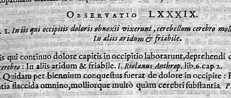 An illustration from Theophili Boneti ... Sepulchretum sive anatomia practica : ex cadaveribus morbo denatis, proponens historias et observationes omnium humani corporis affectuum, ipsorumq; causas reconditas revelans. Quo nomine, tam pathologiae genuinae, quàm nosocomiae orthodoxae fundatrix, imo medicinae veteris ac novae promptuarium, dici meretur. Cum indicibus necessariis / Théophile Bonet. - Editio altera, quam novis commentariis et observationibus innumeris illustravit, ac tertia ad minimum parte auctiorem fecit Johannes Jacobus Mangetus ... Tomus primus, 1700, leaf 71
