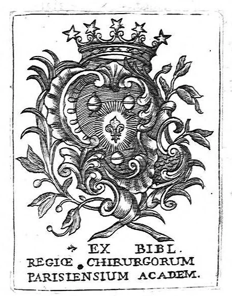 An illustration from Theophili Boneti ... Sepulchretum sive anatomia practica : ex cadaveribus morbo denatis, proponens historias et observationes omnium humani corporis affectuum, ipsorumq; causas reconditas revelans. Quo nomine, tam pathologiae genuinae, quàm nosocomiae orthodoxae fundatrix, imo medicinae veteris ac novae promptuarium, dici meretur. Cum indicibus necessariis / Théophile Bonet. - Editio altera, quam novis commentariis et observationibus innumeris illustravit, ac tertia ad minimum parte auctiorem fecit Johannes Jacobus Mangetus ... Tomus secundus, 1700, leaf 0