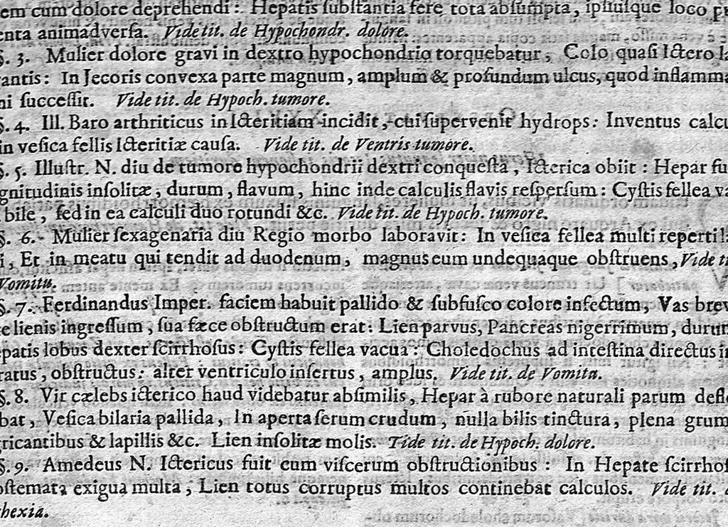 An illustration from Theophili Boneti ... Sepulchretum sive anatomia practica : ex cadaveribus morbo denatis, proponens historias et observationes omnium humani corporis affectuum, ipsorumq; causas reconditas revelans. Quo nomine, tam pathologiae genuinae, quàm nosocomiae orthodoxae fundatrix, imo medicinae veteris ac novae promptuarium, dici meretur. Cum indicibus necessariis / Théophile Bonet. - Editio altera, quam novis commentariis et observationibus innumeris illustravit, ac tertia ad minimum parte auctiorem fecit Johannes Jacobus Mangetus ... Tomus secundus, 1700, leaf 333
