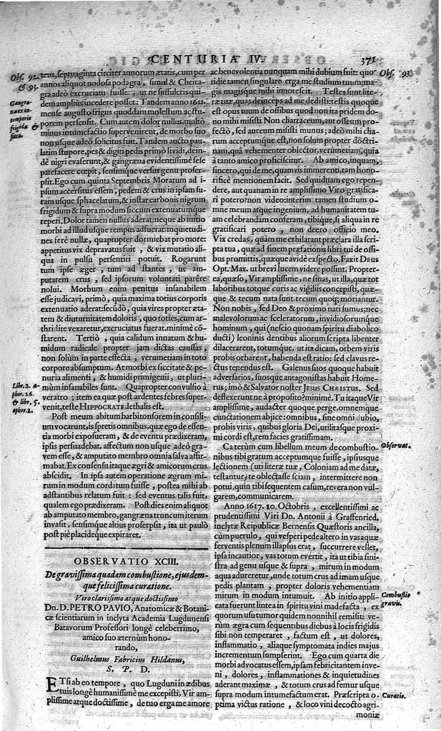 An illustration from Opera observationum et curationum medico-chirurgicarum, quae exstant omnia, 1682, leaf 377
