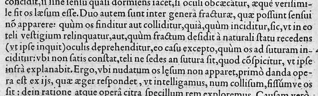 An illustration from Chirurgia è graeco in latinum conversa, Vido Vidio Florentino interprete, cum nonnullis ejusdem Vidii co[m]mentariis, 1544, leaf 113