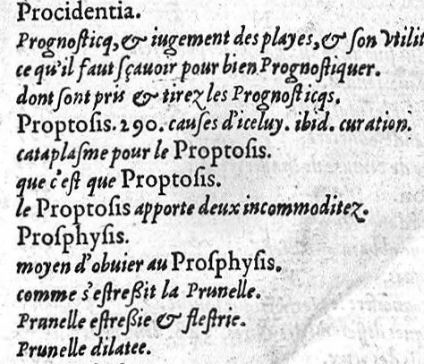An illustration from Les Oeuvres de chirurgie de Jacques Guillemeau, chirurgien ordinaire du Roy et Juré à paris, divisées en treize livres. Avec les Portraicts & Figures Anatomiques de toutes les parties du corps humain. Et des Instrumens necessaires au Chirurgien. Derniere edition, 1602, leaf 403