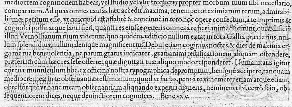 An illustration from Anatomes totius, aere insculpta delineatio, cui addita est Epitome, innumeris mendis repurgata, quam de corporis humani conscripsit... And. Vesalius. Eique accessit partium corporis tum simplicium tum compositarum brevis elucidatio, per Jacobum Grevinum, 1565, leaf 3