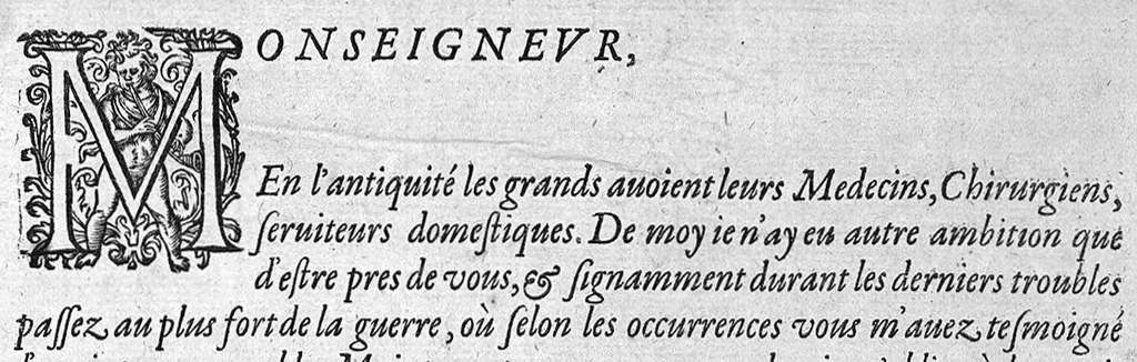 An illustration from Leçons anatomiques et chirurgicales…corrigées par Estienne Binet, Paris, Denis Langlois, 1612, 1612, leaf 2