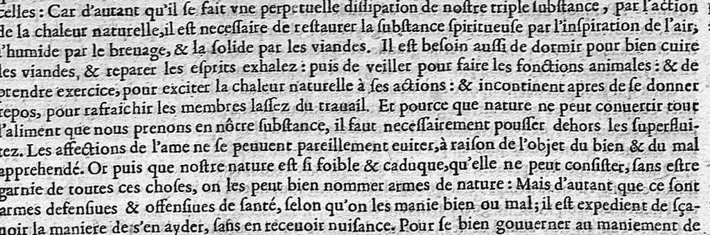 An illustration from Les Oeuvres de N. Abraham de La Framboisière... où sont méthodiquement descrites l'histoire du monde, la médecine, la chirurgie et la pharmacie, pour la conservation de la santé, et la guérison des maladies internes et externes ..., 1669, leaf 85