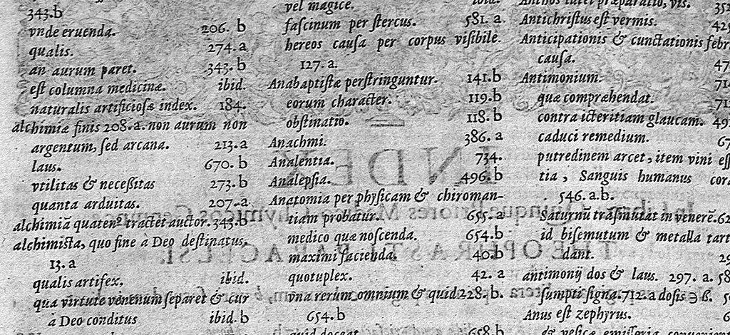 An illustration from Opera omnia medico-chemico-chirurgica... Editio novissima et emendatissima... Tomes I et II, 1658, leaf 863