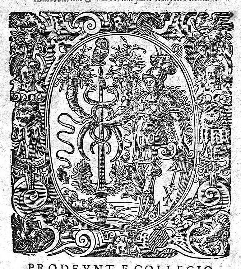 An illustration from Opera didactica, 1604, leaf 0
