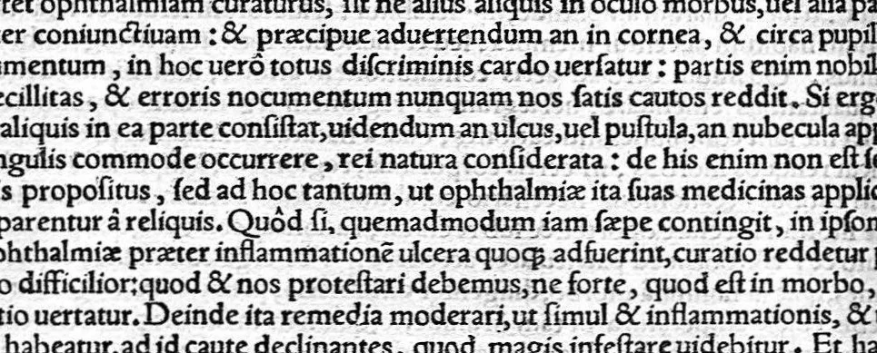 An illustration from Ioannis Baptistae Montani veronensis. Medici per universam europam celeberrimi, et in clarissima patavina Academiea summa cum laude publici olim ac ordinarij professoris consilia medica omnia, quae ullibi extant, 1559, leaf 164
