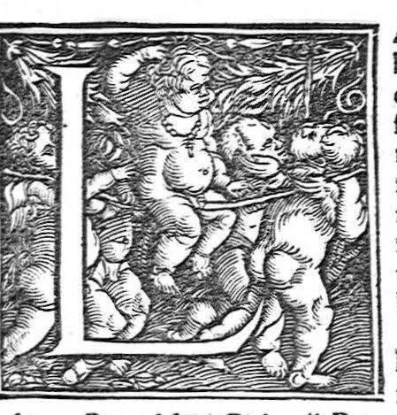 An illustration from Ioannis Baptistae Montani veronensis. Medici et publici in Academia patavina olim professoris. De febribus consilia omnia, 1559, leaf 3