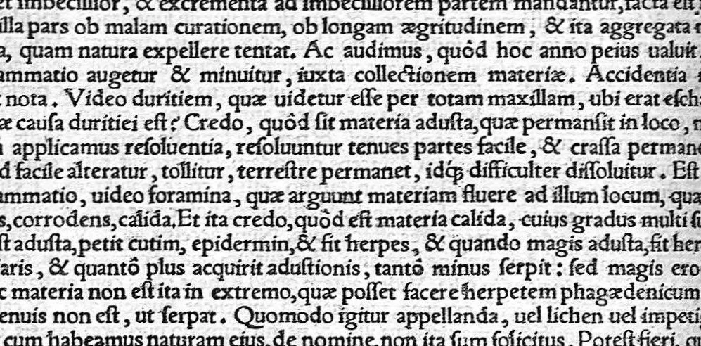 An illustration from Ioannis Baptistae Montani Veronensis, Medici et publici in Academia patavina olim professoris. Chirurgica consilia, 1559, leaf 12