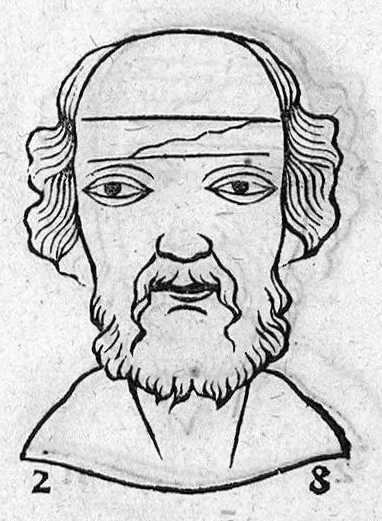 An illustration from Metoposcopia liber tredecim, et octingentis faciei humanae eiconibus complexa : cui accessit melampodis de naevis corporis tractatus, graece et latine nunc primum editus, 1658, leaf 160