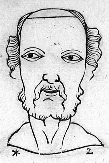 An illustration from Metoposcopia liber tredecim, et octingentis faciei humanae eiconibus complexa : cui accessit melampodis de naevis corporis tractatus, graece et latine nunc primum editus, 1658, leaf 57