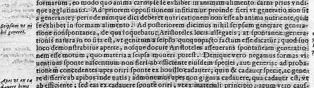 An illustration from De spontaneo viventium ortu, 1618, leaf 107