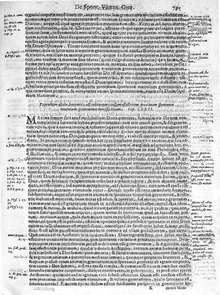 An illustration from De spontaneo viventium ortu, 1618, leaf 88
