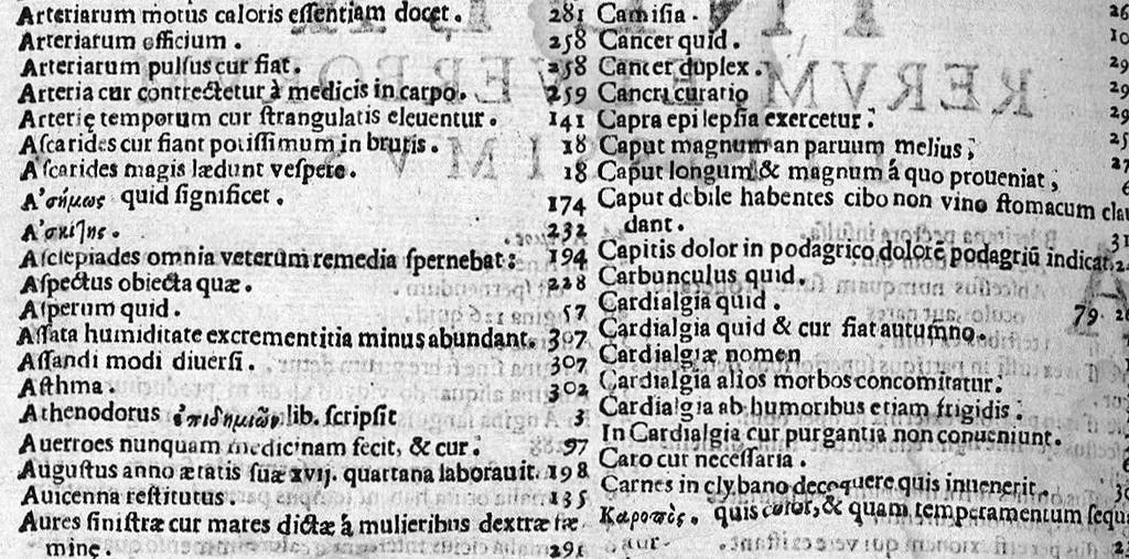 An illustration from Hieronymi Mercurali ... In secundum lib[rum] Epid[emiorum] Hipp[ocratis] praelectiones Bononienses, 1626, leaf 321