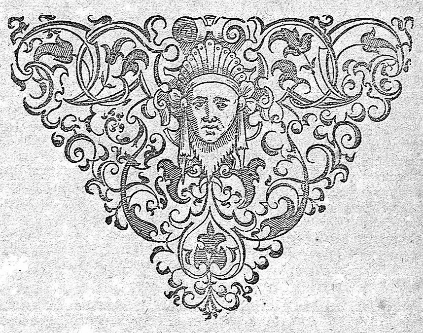 An illustration from Opera Therapeutica : Nimirum I. Tractatus de Crisibus. II. Tractatus de mirabili strumas sanandi vi, solis Galliæ Regibus diuinitus concessa. III. Tractatus de nobilitate visius, eiusq[ue] conservatione. IV. De Melancholia libri II. V. Tractatus de Senectute. VI. De morbo articulari tractatus. VII. De Lepra tractatus. VIII. Tractatus de lue Venerea, 1627, leaf 43