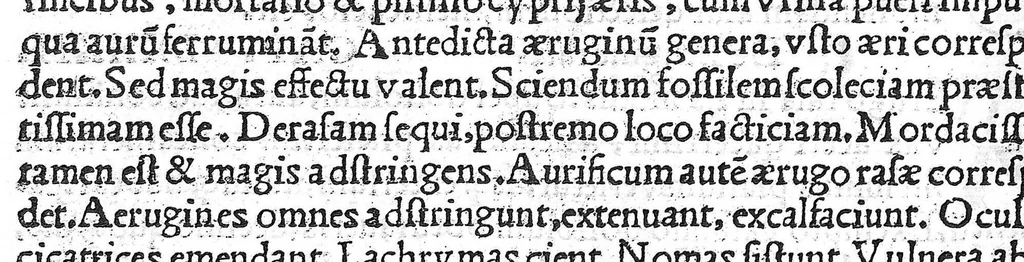 An illustration from Pedacii Dioscoridis Anazarbei de medicinali materia libri quinque De virulentis animalibus, et venenis canerabioso, et corum notis, ac remediis libri quattuor. Joanne Ruellio Suessionensi interprete, 1516, leaf 277
