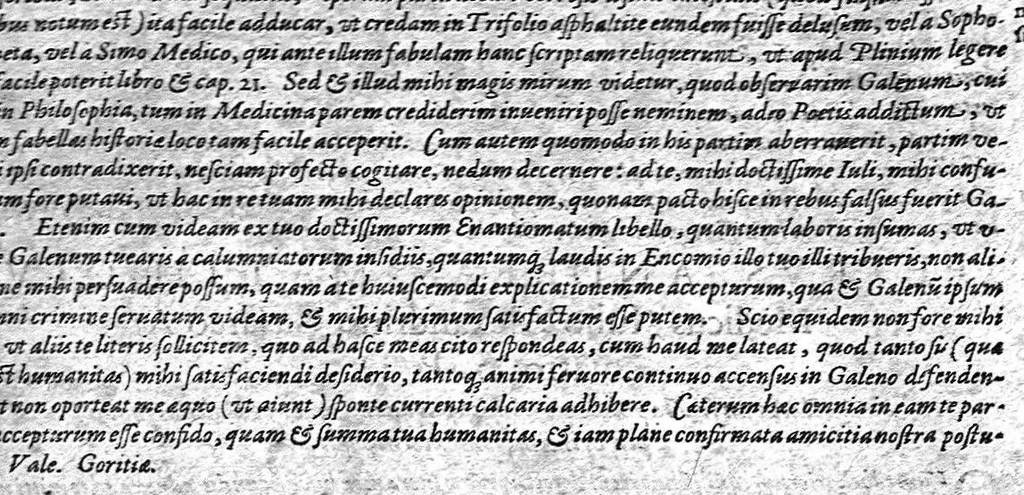 An illustration from Petri Andreae Matthioli,... Opera quae extant omnia, hoc est Commentarii in VI libros Pedacii Dioscoridis Anazarbei de medica materia, adjectis in margine variis graeci textus lectionibus... qui Dioscoridis depravatam lectionem restituunt, nunc a Casparo Bacchino,... post diversarum editionum collationem infinitis locis aucti, synonymiis quoque plantarum et notis illustrati ; adjectis plantarum iconibus... de ratione distillandi aquas ex omnibus plantis... Item, apologia in Amatum Lusitanum, cum censura in ejusdem enarrationes [necnon praefatione Francisci Parthini Roboretani]. Epistolarum medicinalium libri quinque ; Dialogus de morbo gallico..., 1598, leaf 1215