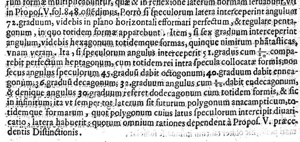 An illustration from Ars magna lvcis et vmbrae, in decem libros digesta. Qvibvs admirandae lvcis et vmbrae in mundo, atque adeò vniuersa natura, vires effectusq, vti noua, ita varia nouorum reconditiorumq, speciminum exhibitione, ad varios mortalium vsus, panduntur, 1646, leaf 1004