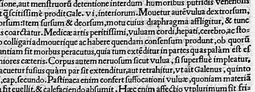 An illustration from In Omnes C. Plinii Secvndi Natvralis Historiæ Argvtissimi Scriptoris libros, Stephani Aquæi Bituricensis, viri Equestris, Commentaria, 1530, leaf 552
