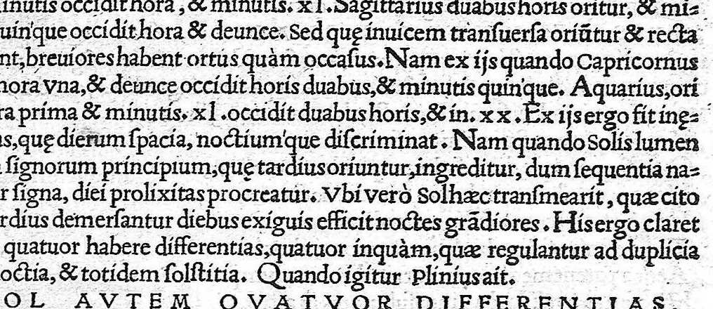 An illustration from In Omnes C. Plinii Secvndi Natvralis Historiæ Argvtissimi Scriptoris libros, Stephani Aquæi Bituricensis, viri Equestris, Commentaria, 1530, leaf 92