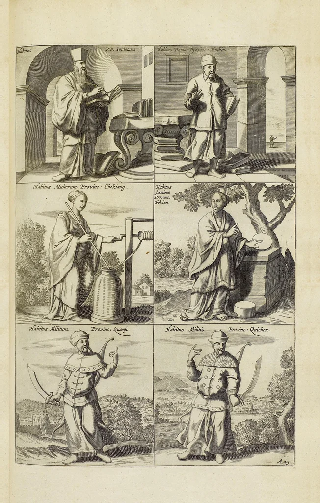 An illustration from Athanasii Kircheri e Soc. Jesu China monumentis, qua sacris qua profanis, nec non variis naturæ & artis spectaculis, aliarumque rerum memorabilium argumentis illustrata, auspiciis Leopoldi Primi, Roman. imper semper Augusti, 1667, leaf 150