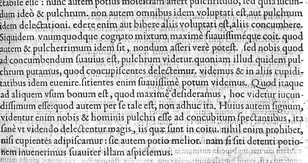 An illustration from Ludovici Septalii,... In Aristotelis problemata commentaria ab eo latine facta. Opus hoc jam primum absolutum, in lucem prodit, auctum tomo tertio, nunquam antea edito..., 1632, leaf 534
