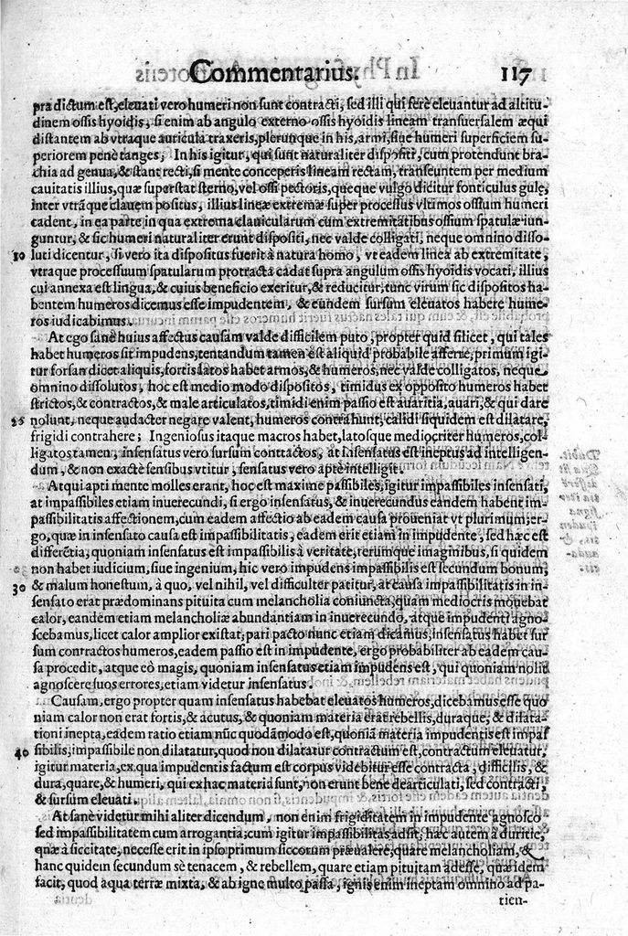 An illustration from In Physiognomica Aristotelis commentarii a Camillo Baldo, ... lucubrati. Opus ... Hieronymi Tamburini diligentia et sumptibus nunc primum in lucem editum..., 1621, leaf 132