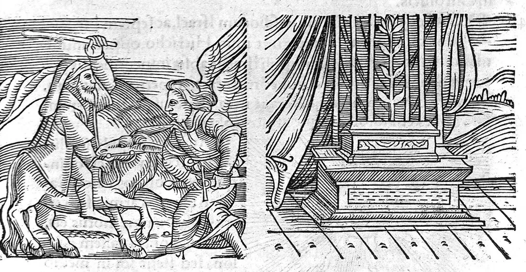 An illustration from Prodigiorum ac ostentorum chronicon, quae, praeter naturae ordinem, et in superioribus et his inferioribus mundi regionibus, ab exordio mundi usque ad haec nostra tempora acciderunt... conscriptum per Conradum Lycosthenem,..., 1557, leaf 56