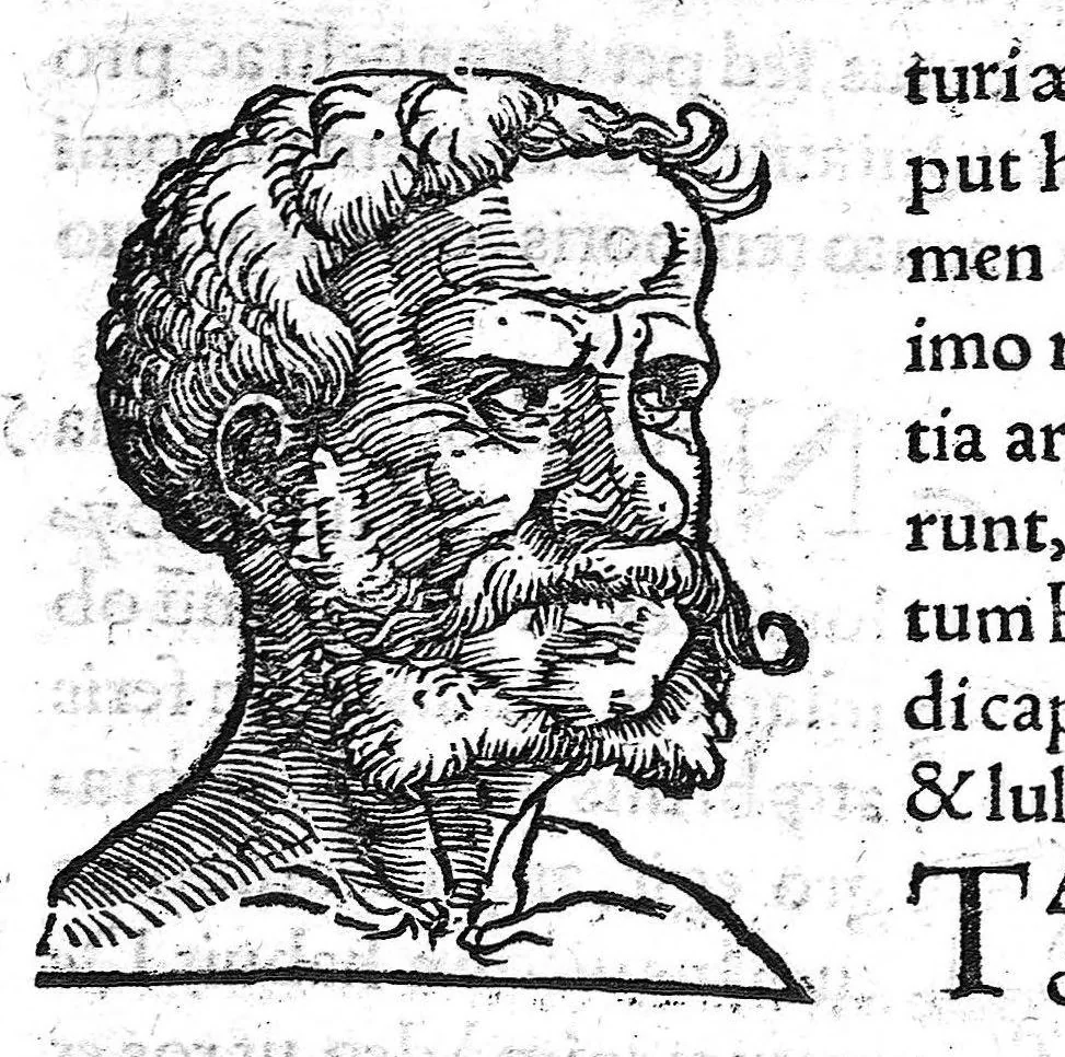 An illustration from Prodigiorum ac ostentorum chronicon, quae, praeter naturae ordinem, et in superioribus et his inferioribus mundi regionibus, ab exordio mundi usque ad haec nostra tempora acciderunt... conscriptum per Conradum Lycosthenem,..., 1557, leaf 73