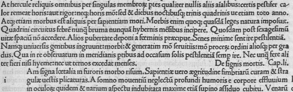 An illustration from C. Plinii Secundi naturae historiarum libri XXXVII, leaf 125