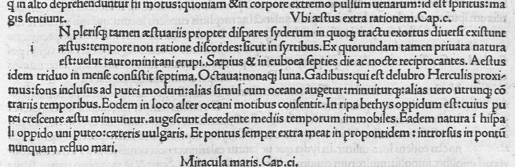An illustration from C. Plinii Secundi naturae historiarum libri XXXVII, leaf 54