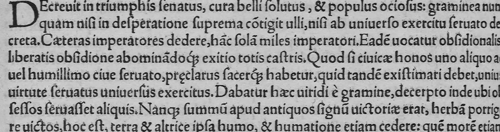 An illustration from C. Plinii Secundi historiae mundi libri XXXVII, 1539, leaf 439